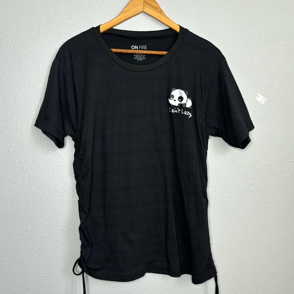 2X On Fire Top. I’m not lazy - Panda bear - Picture 2 of 7
